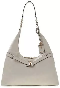 Guess Ella Logo Hobo Bag (HWPD9746010) stone logo 2