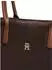 Tommy Hilfiger Tote-Bag mit TH Monogramm (AW0AW17711) fondant brown