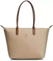 Tommy Hilfiger Tragetasche "POPETTE TOTE" Damen Handtasche, Schultertasche mit
