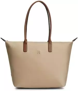 Tommy Hilfiger Tote-Bag mit TH Monogramm (AW0AW17711) horseradish
