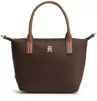 Tommy Hilfiger Tragetasche "POPETTE MINI TOTE" Damen Umh&auml;ngetasche, Minibag mit