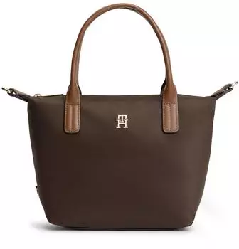Tommy Hilfiger Tote-Bag mit Crossbody-Riemen (AW0AW17709) fondant brown