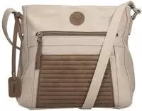 Rieker Schultertasche, Damen-Handtasche, mit praktischen F&auml;chern