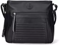 Rieker Schultertasche, Damen-Handtasche, mit praktischen F&auml;chern