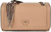 Guess Umh&auml;ngetasche Noelle II Convertible Xbody Flap Bag (HWZG) taupe