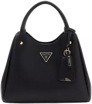 Guess Meridian Logo Handtasche schwarz (HWBG6974050-BLA)