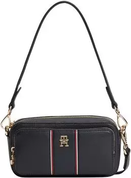Tommy Hilfiger Signature Camera Schultertasche space blue (AW0AW18640DW6)
