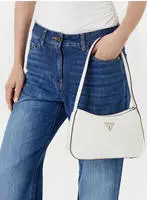 Guess Henkeltasche Arnela Top Zip Shoulder Bag white HWNY94/96170/WHI