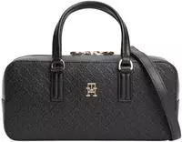 Handtasche Tommy Hilfiger Th Daily Crossover Mono AW0AW18415 Schwarz Female