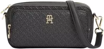 Tommy Hilfiger Camera TH-Monogramm Umh&auml;ngetasche schwarz (AW0AW18414BDS)