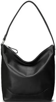 Ralph Lauren Tasha Beutel Large Schultertasche schwarz