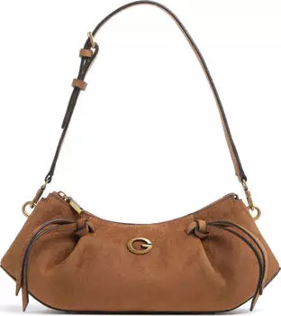Guess Allegra Wildleder Schultertasche cognac (HWSG2237180-COG)