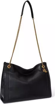 Ralph Lauren Bradley Large Schultertasche schwarz