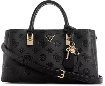 Guess Tisha Girlfriend Satchel Handtasche schwarz (HWPD7764060-BLO)