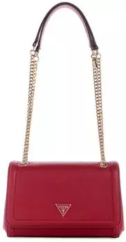 Guess Noelle in Saffian-Optik Mini Schultertasche garnet (HWZG9672210-GAR)