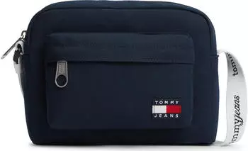 Tommy Hilfiger Essential mit Logomuster Umh&auml;ngetasche dark night navy (AW0AW18462C1G)