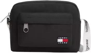 Tommy Hilfiger Essential mit Logomuster Umh&auml;ngetasche schwarz (AW0AW18462BDS)