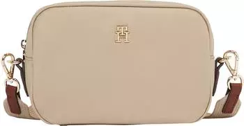 Tommy Hilfiger Camera Gurtband-Riemen Umh&auml;ngetasche sandalwood (AW0AW17704RBT)