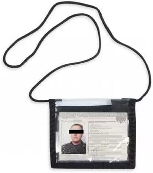 Tasmanian Tiger TT ID Holder Umh&auml;ngetasche schwarz (7628-040)