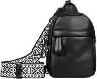 TOM TAILOR Cityrucksack "Palina" aus weichem Lederimitat mit effektvollem