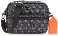 Guess HMMILOP5422-DAB, Guess Milano | Umh&auml;ngetasche - Herren | schwarz