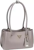 Guess Meridian Ii Shoulder Satchel - Braun