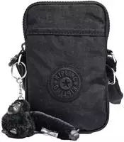 kipling Handytasche Tally, Black Noir, f&uuml;r Handys bis 7 Zoll, schwarz, Polyamid
