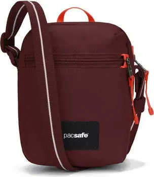 Pacsafe GO Anti-Theft Micro Crossbody Umh&auml;ngetasche garnet red (35130345)