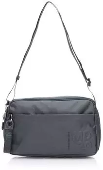 Mandarina Duck MD20 Expandable Double Zip Umh&auml;ngetasche steel (P10QMT48-465)
