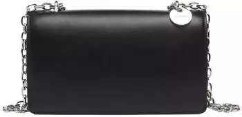 s.Oliver Crossbody-Bag in Leder-Optik mit Kettenriemen Umh&auml;ngetasche schwarz (2175118-9999)