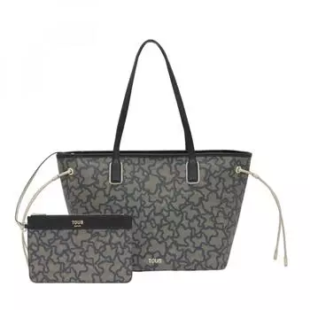 Tous Big Tote Bag Kaos Icon black