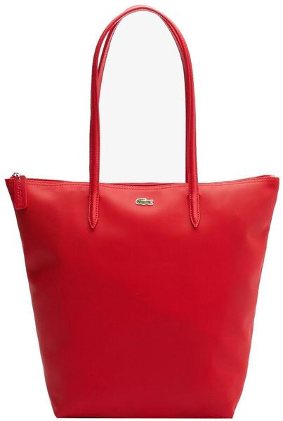 Lacoste L.12.12 Concept Vertikale Tote Bag (NF1890PO) high risk red