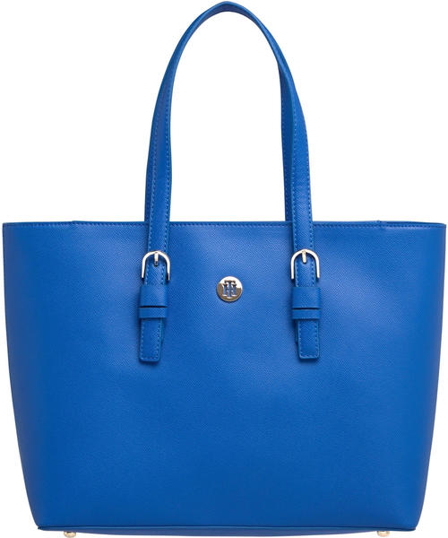 Tommy Hilfiger TH Classic Monogram Tote (AW0AW07668) cobalt