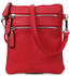 red: Emily & Noah Handtasche mit Reißverschluss Emma (60392)