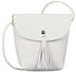 Tom Tailor Ida Flap bag S no zip, old silver (300310 12) white