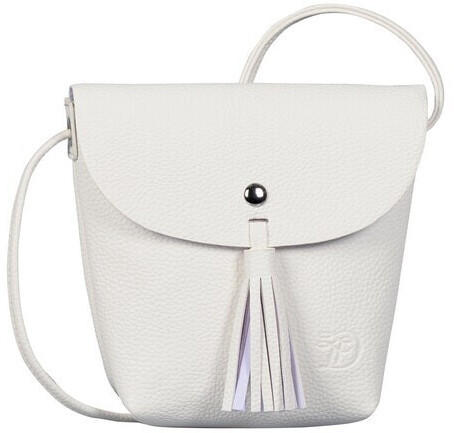 Tom Tailor Ida Flap bag S no zip, old silver (300310 12) white