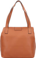 TOM TAILOR Shopper "Miri zip" aus griffigem Lederimitat mit praktischen flachen