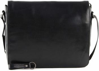 Leonhard Heyden Roma Messenger Bag L Black