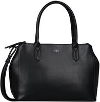 TOM TAILOR Shopper "Roma" aus fein genarbtem Lederimitat, modisch schlicht