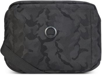 Delsey Picpus 2 Compartment Horizontal Mini Bag 10.1" Black Tarnun