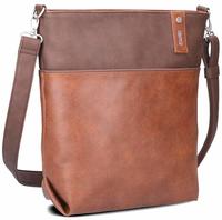 zwei Jana J12 - Schultertasche 33 cm (cognac) - Braun