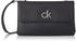 Calvin Klein Double Compartment Crossbody With Flap (K60K608177) black