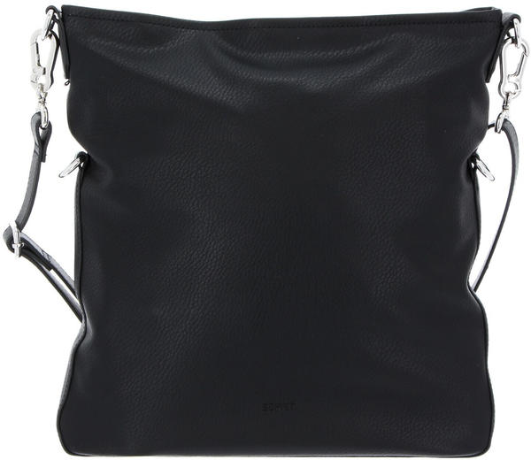 Esprit Basic Flip Over Shoulder Bag Black
