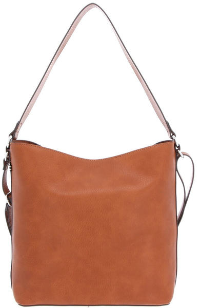 Esprit Basic Hobo Shoulder Bag Rust Brown