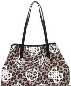 Guess Vikky Large Tote Leopard Multi