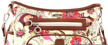 Oilily Tropical Birds S Shoulder Bag Off White