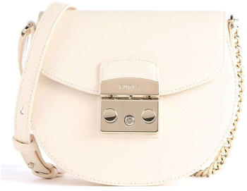 Furla Metropolis Mini Crossbody Round pergamena