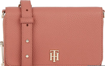 Tommy Hilfiger Small Monogram Charm Crossover (AW0AW10124) rose