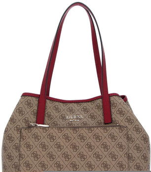 Guess Vikky Roo Tote latte Logo