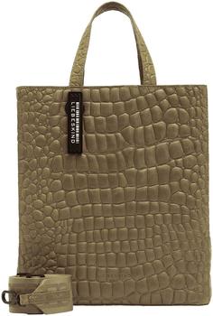 Liebeskind Berlin Liebeskind Paper Bag Kroko Tote M olive